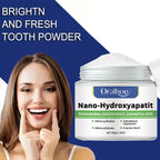 With Hydroxyapatite10%-Infused Winter Whitening Tooth Powder: Enamel Repair, Deep Cleaning & Long-Lasting Fresh Breath