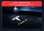 Tesla 2pcs Car HD Projector Lamp LED Door Welcome Light For Tesla Model S Model Y Model 3 Model X