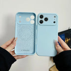 Original Liquid Silicone Magnetic Case for IPhone 17 Air 16 15 14 Plus 13 12 Pro Max for Magsafe Camera Protection Matte Cover