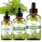SPEARMINT ESSENTIAL OIL a high-quality moisturizing nourishing massage oil with a refreshing scent, suitable for all skin types