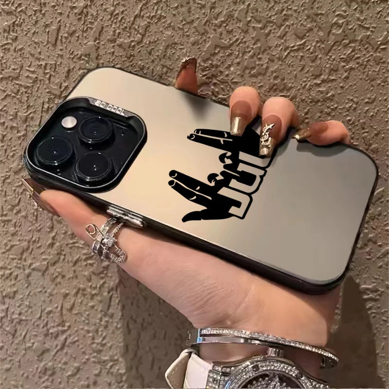 Rapper JuL C'est Pas Des Lol Hard PC IMD Case for iPhone 18 17 16 15 14 13 12 11 Pro Max X XR Shockproof Plating Matte TPU Funda