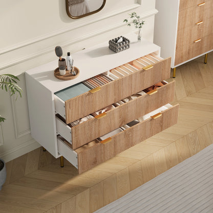 Rosahqnda Modern Drawer Cabinet,5 Drawers,Chest of Drawers,Sideboard,Bedside table,for Living Room,Entryway,Hallway,Wooden