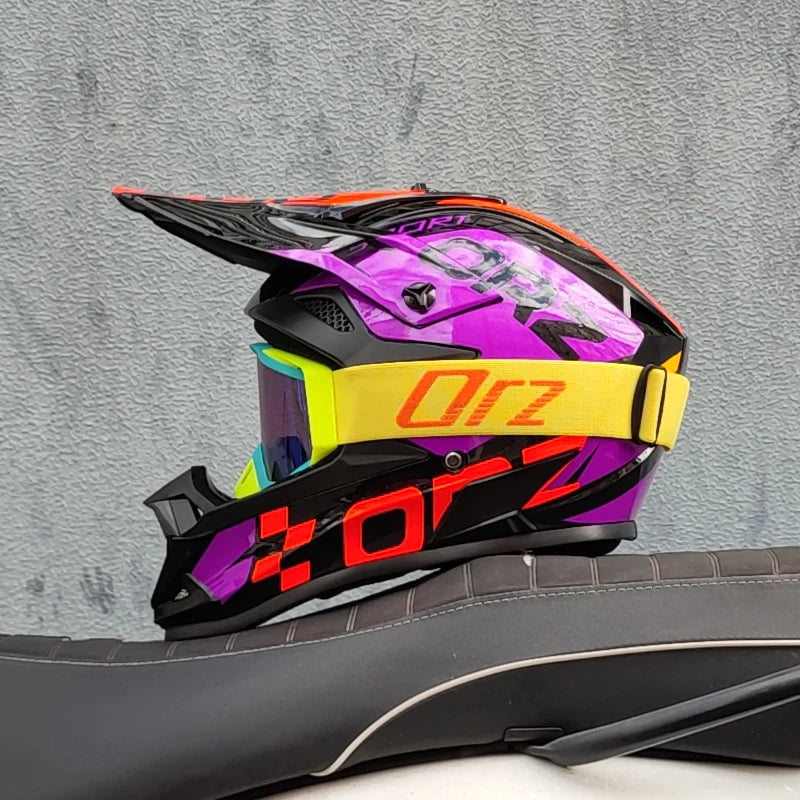 Super-Cool Motorcycle Off-road Helmet ATV Dirt Bike Helmet MTB Downhill Full Face Helmet Free gifts&a lot of Design capacetes