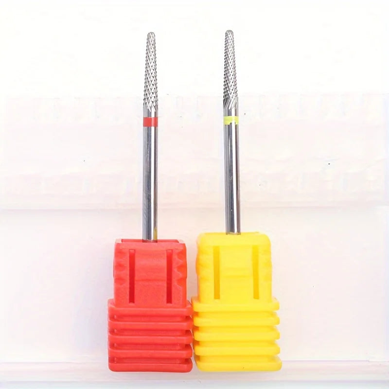 3/32" Quality Professional Tungsten Carbide Dead Skin Remover Nail Drill Bits Safe Carbide Nail Cleaning Drill Bit For Dead Skin