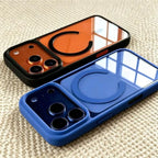 Fashion for Magsafe Magnetic Phone Case for IPhone 17 Air 16 16e 15 14 Plus 13 12 11 Pro Max Transparent Acrylic Cover Coque