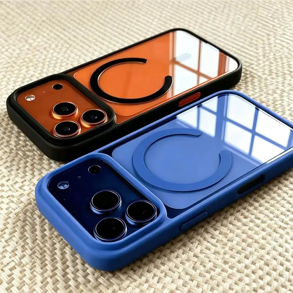 Fashion for Magsafe Magnetic Phone Case for IPhone 17 Air 16 16e 15 14 Plus 13 12 11 Pro Max Transparent Acrylic Cover Coque