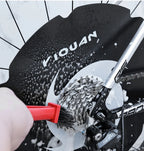 Anti-fouling Motorcycle Washing Disc Brake Cleaning Protection Cover Ultralight Bicycle Washing Disc Guard Bike Accessories
