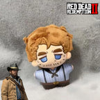 Game Red Dead Redemption 2 Arthur Morgan Cosplay Doll Cotton Doll Keychain Plush Stuffed Backpack Decoration Halloween Prop