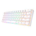 RK Royal Kludge RK61 2.4G Wireless Bluetooth Mechanical Keyboard Tri-mode 61 Keys RGB Backlit Mini Hot-swappable Gamer Keyboard