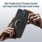 Shockproof Case for iPhone 17/16/15/14/13/12/11 Pro/X Max/XR Mini Lock-in Design Cover Fit Quad-style Bike/Moto Mount