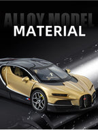 1:32 Bugatti Tourbillon V16 Supercar Alloy Metal Diecast Model Car Children's Toys Mini GT Collection Hobbies Birthday Gifts Boy