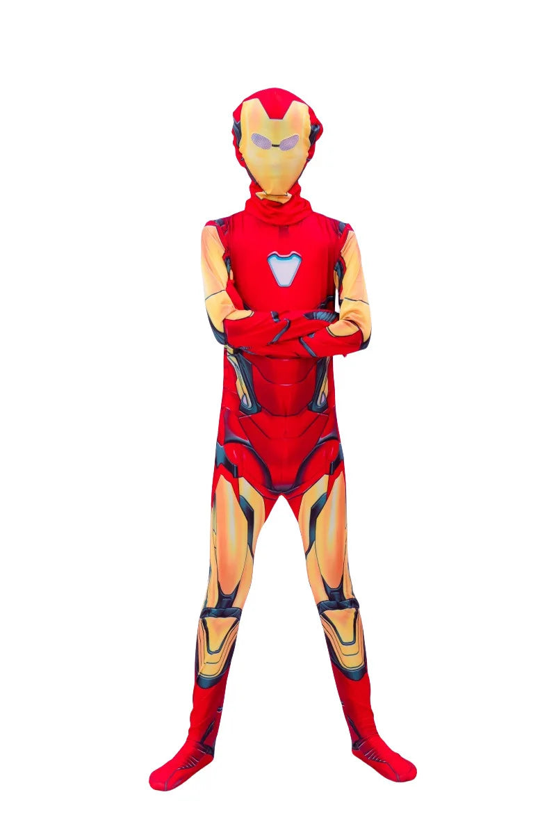 Popular Web Slinger Superhero Zentai Suit Full Coverage Cosplay Bodysuit Halloween Themed Outfit Collectible Attire for Holiday