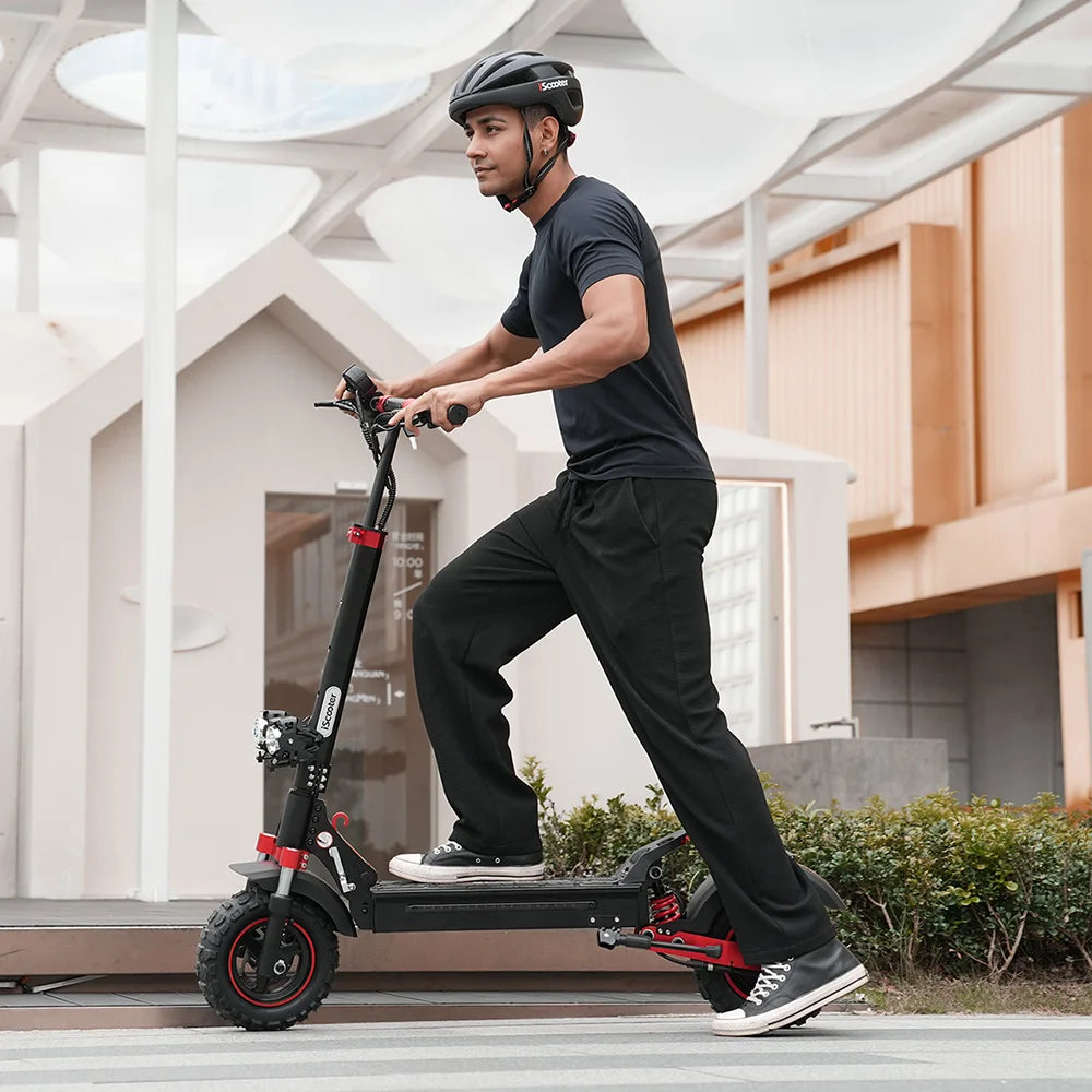 iScooter iX5s Electric Scooter 15Ah 1000W Powerful Kick Scooter Anti-skid Off Road Pneumatic Tire 65km Range 45km/h eScooter