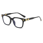 Classic 3Pcs Square Anti Blue Light Glasses For Men And Women Black & Transparent Frame Unisex Computer Wearing Women Glasses