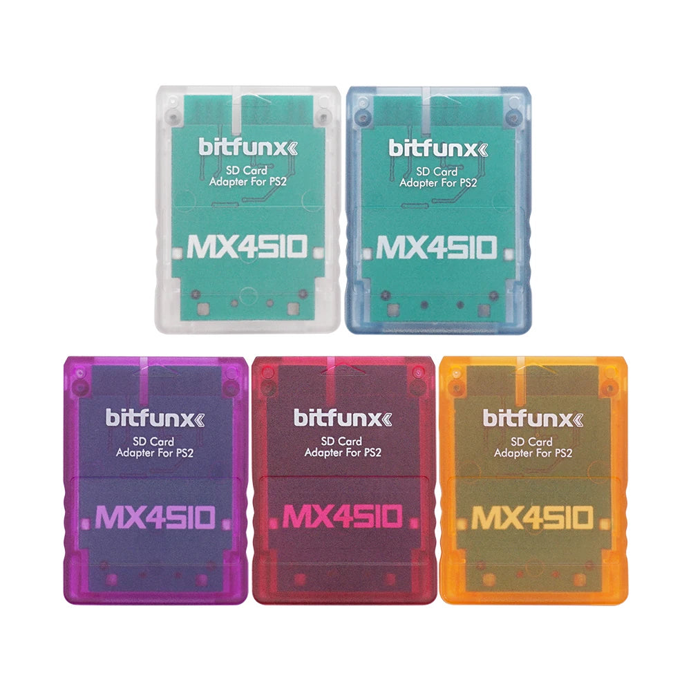 Bitfunx MX4SIO SIO2SD SD/TF Card Adapter Game Reader for PS2 Playstation2 Game Console