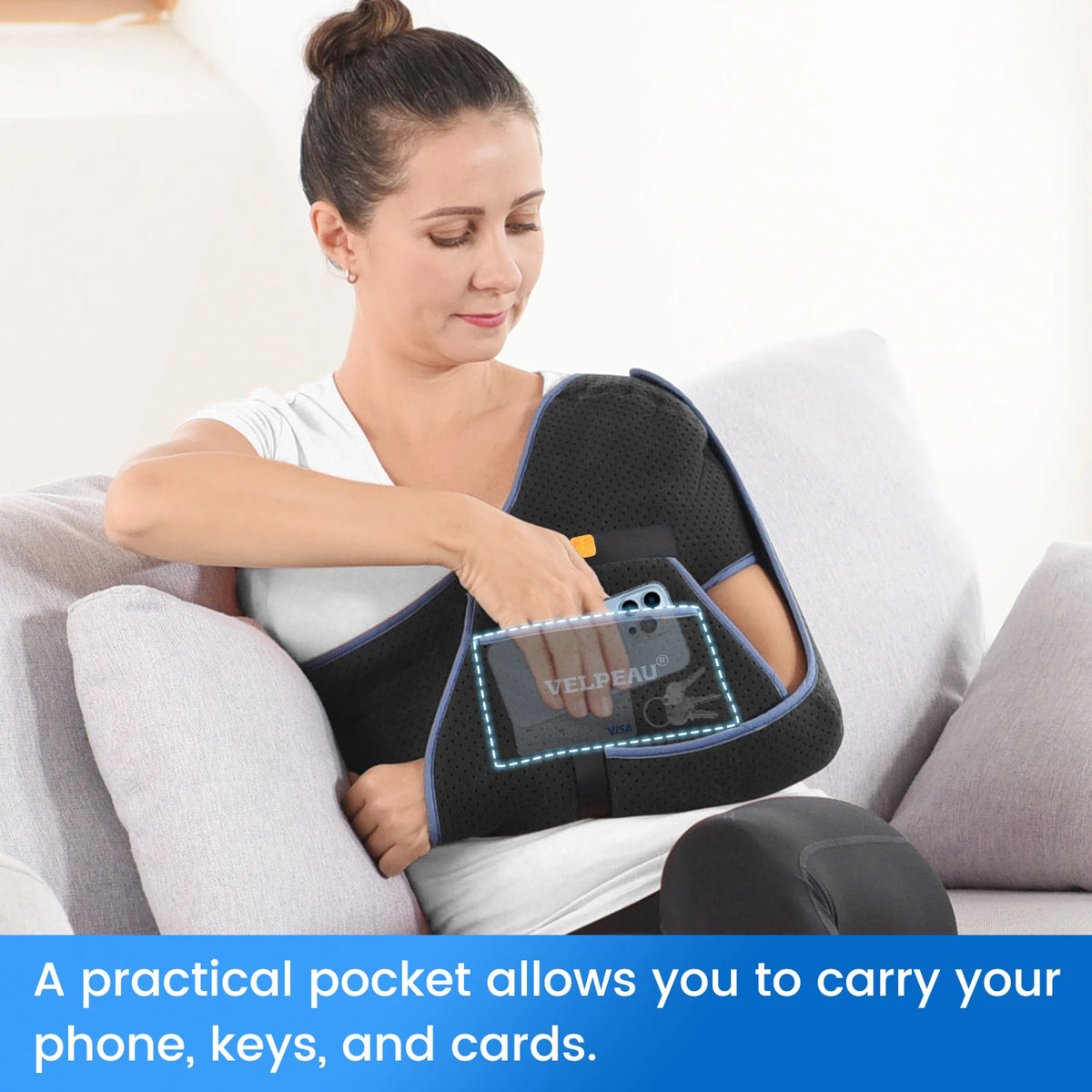 Breathable Velpeau Arm Sling For Shoulder Fracture And Rotator Cuff Care