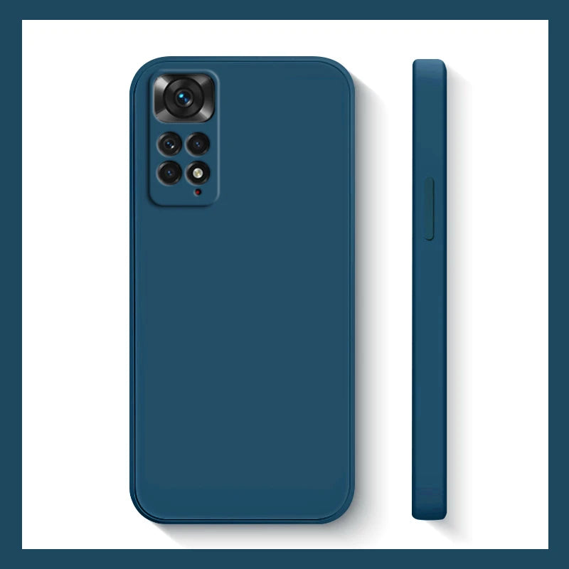 Case For Xiaomi Redmi Note 11 Case Redmi Note 11 10 10s 11s 12 12s 13 Pro Plus 5G Cases Shockproof Liquid Silicone Phone Cases