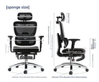 Stable Durable Ergonomic chair, computer chair, office chair, reclining dual-purpose office rotating chair, e-sports chair