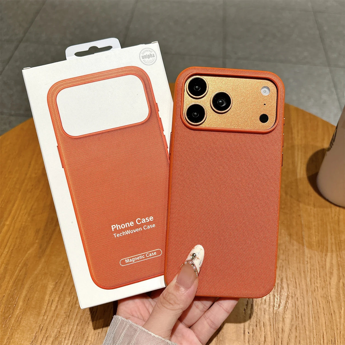 Original Tech Woven for Magsafe Case for Iphone 18 17 16 15 Plus 14 13 12 11 Pro Max TechWoven Magnetic Wireless Charging Cover
