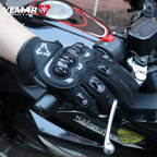 Summer Motorcycle Gloves Men Women Full Finger Touch Screen Motocross Racing Gloves Motorbike Bicycle Cycling Glove M-XXL