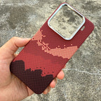 Ultrathin Carbon Fiber Texture Magnetic Phone Case For Xiaomi Mi 15 Ultra Mi 15 pro 14 Magnetic Wireless Charging Hard Cover