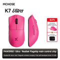 MCHOSE K7 Ultra Wireless PAW3950 Gaming Mouse Dual 8K Polling Rate Magnetic Wireless Charging Stand Office Mouse Lightweight 59g