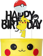 PokeMoned Theme Party Favors Slap Bracelets Stickers Keychain Party Gifts Goodie Bag Stuffers Fillers Birthday Party Decorations
