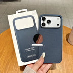 Luxury Official Technology Woven Magnetic Case For iPhone 18 17 16 15 14 13 Pro Max For Magsafe Technical Fabric Original Cover