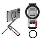 Flymile Magnetic Phone Holder Carabiner Mount for Iphone 18 Pro Max 17 16 15 Accessories Tripod Compatible with MagSafe