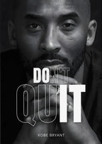 Kobe Bryant Inspirational Quote Poster Black White Canvas Print Wall Art for Home Decor Boys Bedrooms Basketball Legend
