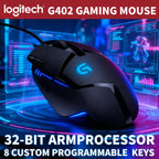 Logitech G402 Hyperion Fury, Wired Gaming Mouse with 4000 DPI, Perfect for FPS & RPG Games G102/G203/M100R