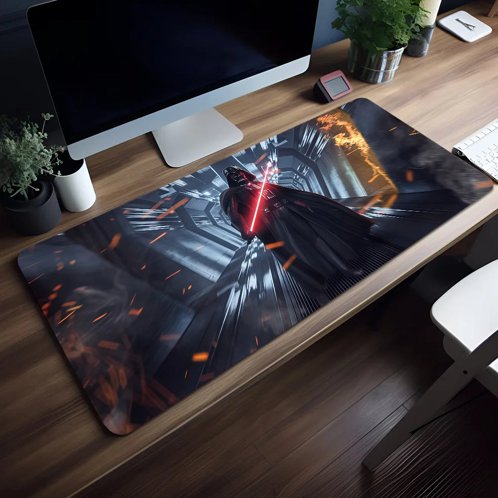 STAR Mouse Pad Non-slip Lockedge Space Office Student W-WARS Gaming Thickened Large Opera Writing Cushion MousePad