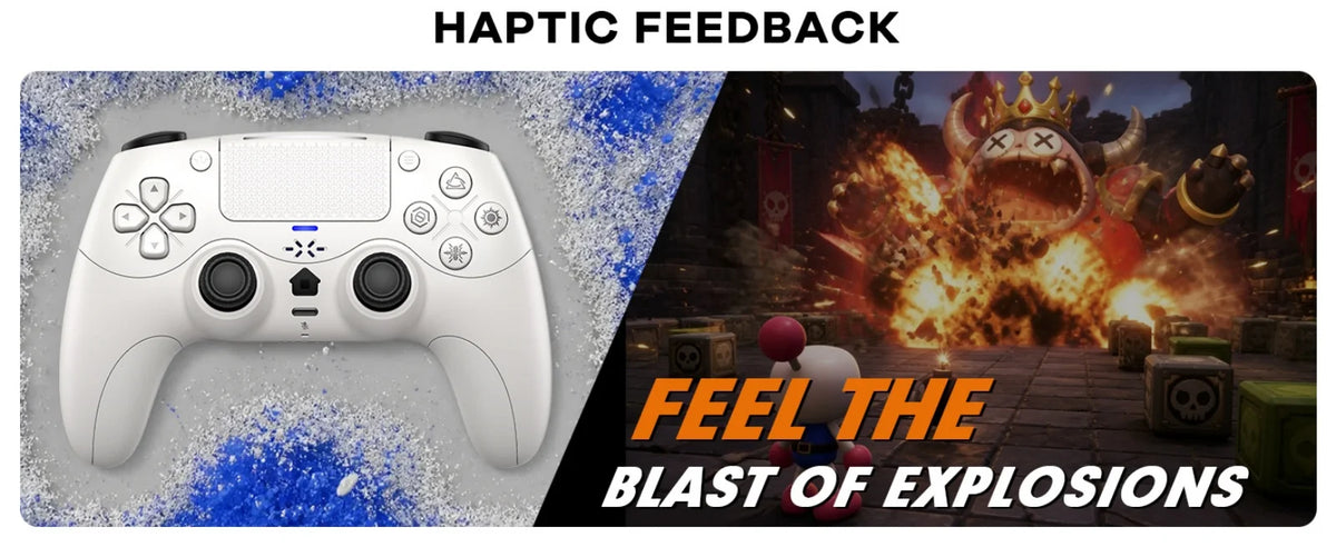 Gamepad For Playstation 5 PS5/PC, Wireless Controller W/Adaptive Triggers Haptic Feedback Dual Shock Linear Motor Game Controle