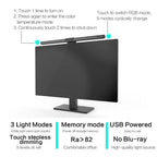 44CM Monitor Light Bar LED Computer Screen Hanging Lights RGB Atmosphere Table Lamp Stepless Dimmable for Work Study Read Gaming