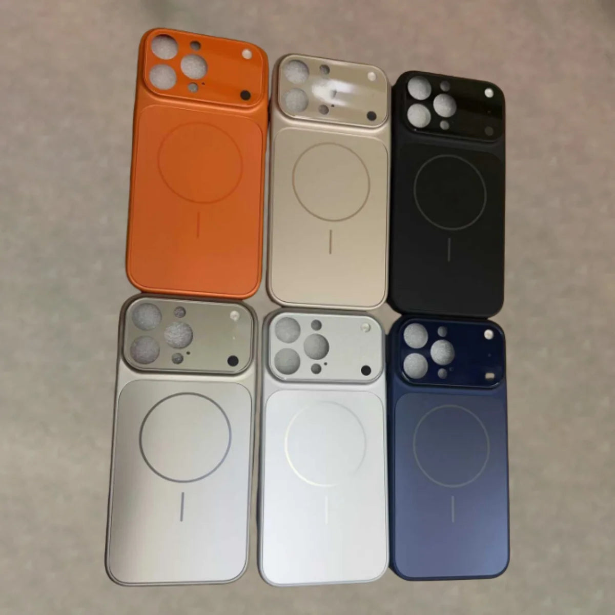 AG Nano Frosted Glass MagSafe Case for iPhone 17 16 15 14 13 Pro Max