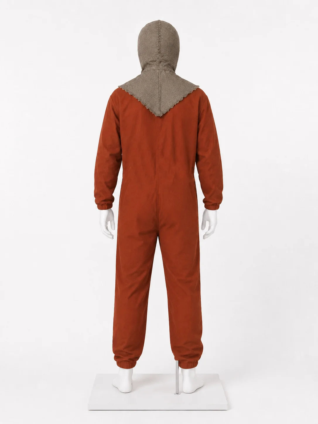 Halloween Scarecrow Sam Cosplay Costume 3‑Pcs Jumpsuit Mask Sack Trick or Treat Horror Role‑Play Outfit for Party Sam in Stock