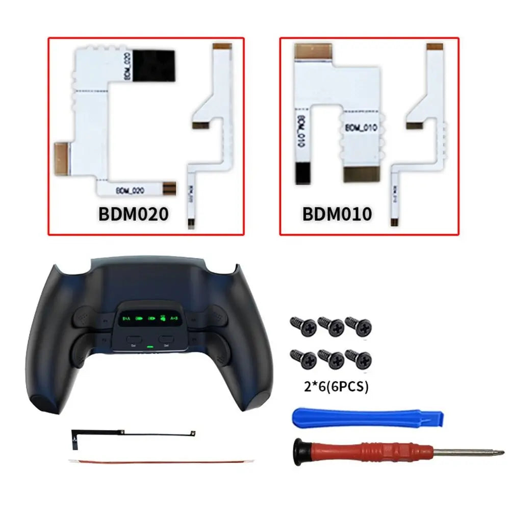 Professional Gaming Gamepad Back Paddles Multi-function DIY Gamepad Extension Programmable Controller Back Buttons for PS5