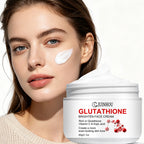 JUINHOU Glutathione Vitamin C Brighten Face Cream and Serum Set Even Skin Tone Niacinamide Anti-Oxidation Radiant Glow Skin