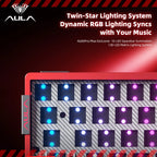 AULA AG60 Pro/MAX Wired Gaming Mechanical Keyboard Custom Full Aluminum High Performance Magnetic Axis for Esports And FPS Games