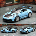 1:36 Porsche 911 992 GT3 RS Alloy Track Racing Car Model Diecast Metal Sports Car Model High Simulation Collection Kids Toy Gift