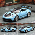 1:36 Porsche 911 992 GT3 RS Alloy Track Racing Car Model Diecast Metal Sports Car Model High Simulation Collection Kids Toy Gift