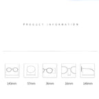 Semi-Rimless Steampunk Shortsighted Prescription Glasses Women Men Anti Blue Rays Computer Myopia Spectacles 0 -0.5 -0.75 To -6