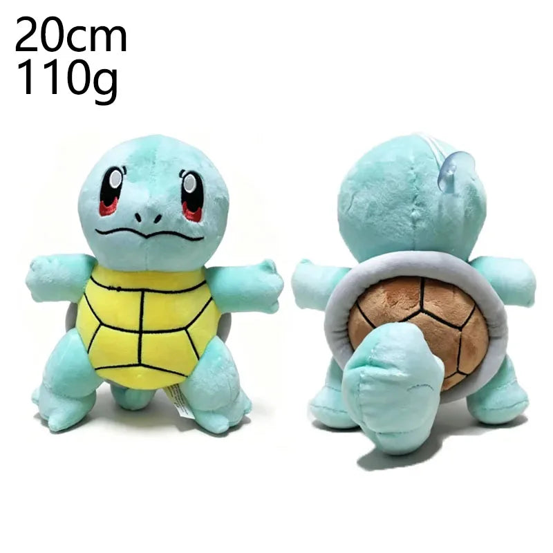 18-25CM Pokemon Pikachu Plush Doll Toy Anime Kawaii Squirtle Charmander Bulbasaur Stuffed Toys Cartoon Children Birthday Gift