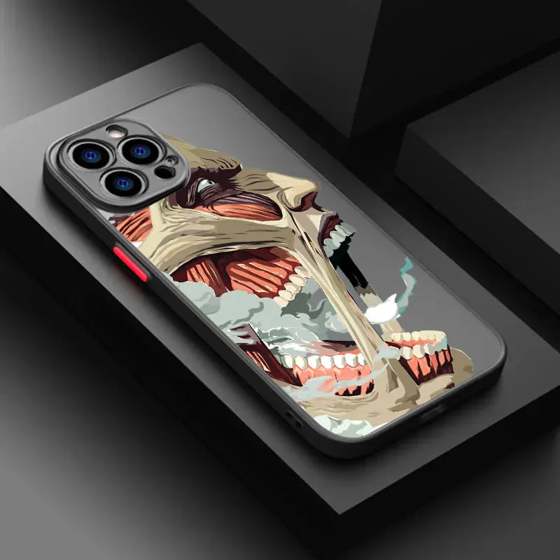 Anime A-Attack On Titan Hot Cool Phone Case For iPhone 17 16 15 Pro Max Case 14 13 12 11 Pro Max 16e 17e Air XS X 7 8 Plus Cover