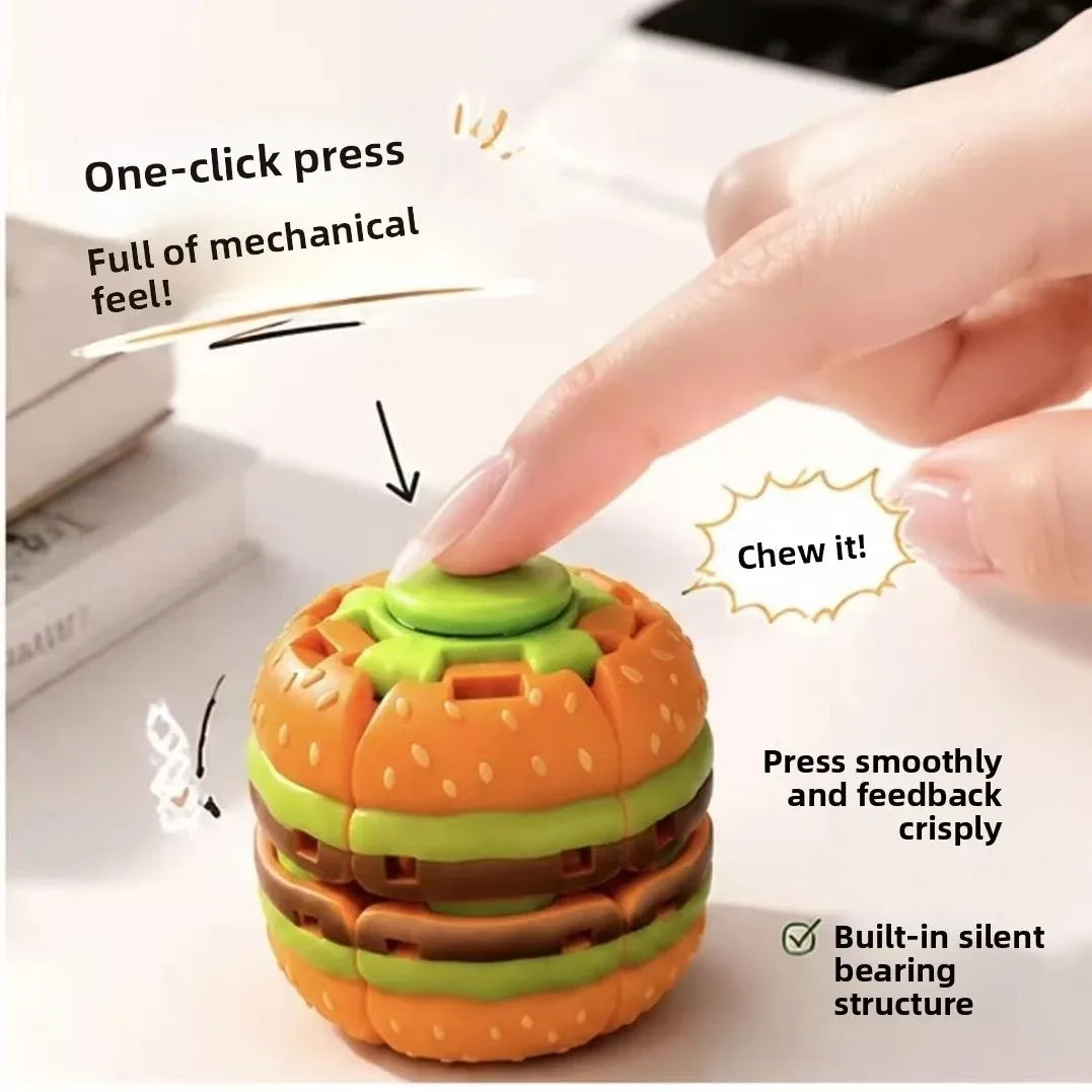 Soda Can Fingertip Slider Fidget Toy Keychain for Stress Relief