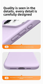 Liquid Silicone Magnetic for MagSafe Phone Case for IPhone17ProMax 16 15 18 13 17Air Solid Color Skin Protection Soft Back Cover
