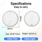 Smart GPS Tracker Works With google find my device tracker Pet Kids Luggage Key Tracking Global Accurate Positioning Bluetooth