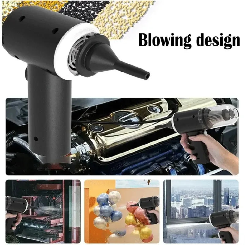 Wireless Car Vacuum Cleaner 9000Pa Handheld USB