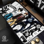Anime D-Death Note Mouse Pad Large Keyboard Light Yagami Mouse Desk Pad XXL Non-Slip Rubber Gaming Pad Laptop Mouse Carpet XAXC