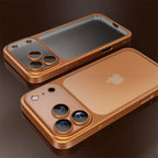 Luxury Plating Matte Ultra Slim Case for iPhone 17 18 16 15 14 13 12 Pro Max Camera Lens Film Protector Frosted Shockproof Case